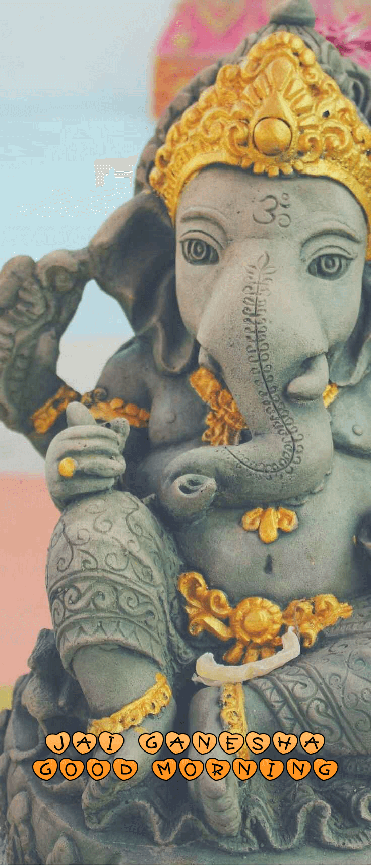 Good Morning Ganesha Background Mangal Murti Morya
