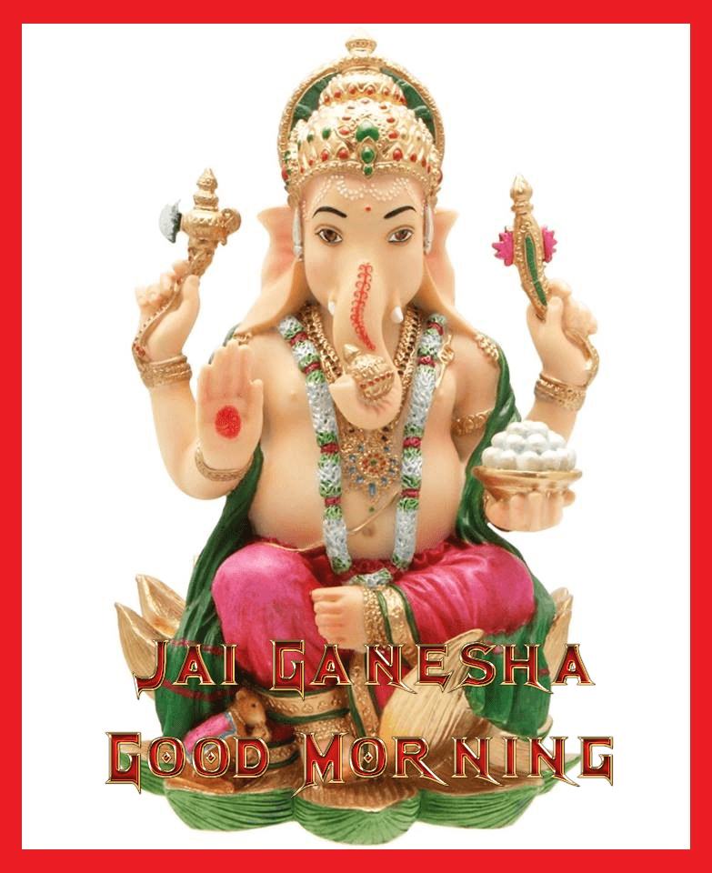 Good Morning Ganesha No Watermark Creative
