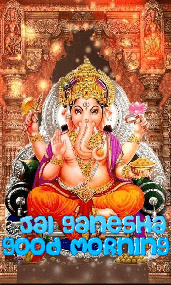 Good Morning Ganesha Paramatma Design