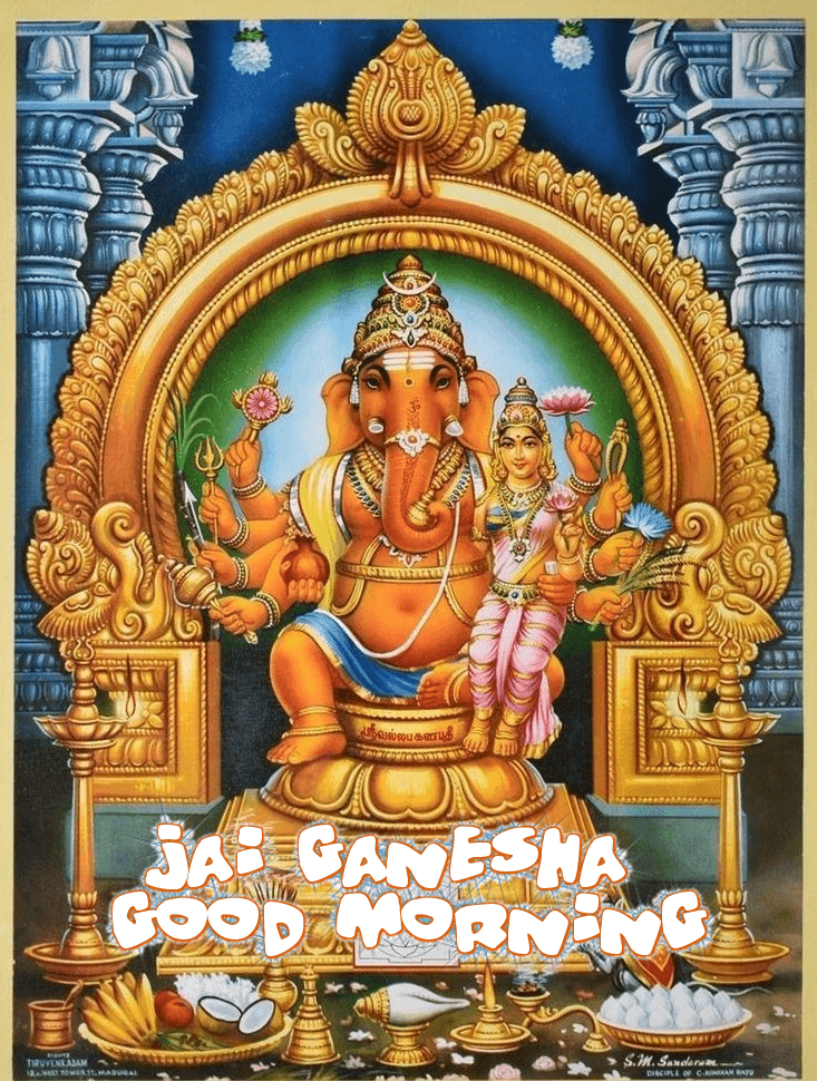 Good Morning Ganesha Sending PhotoOfTheDay