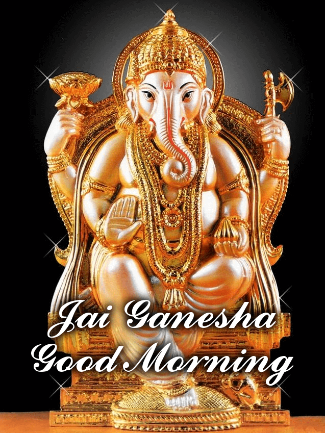 Good Morning Ganesha Sending Sentense