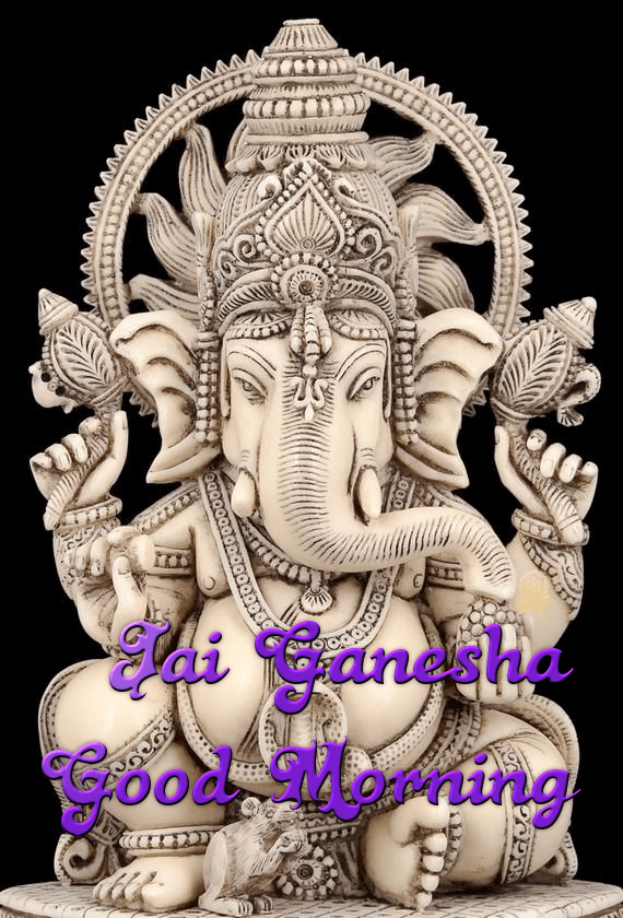 Good Morning Ganesha Symbol Wisdom