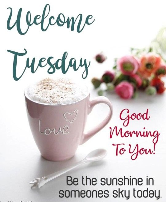 English Good Morning Tuesday Positive Quotes n Text Messages - Good Morning  Wishes and Images