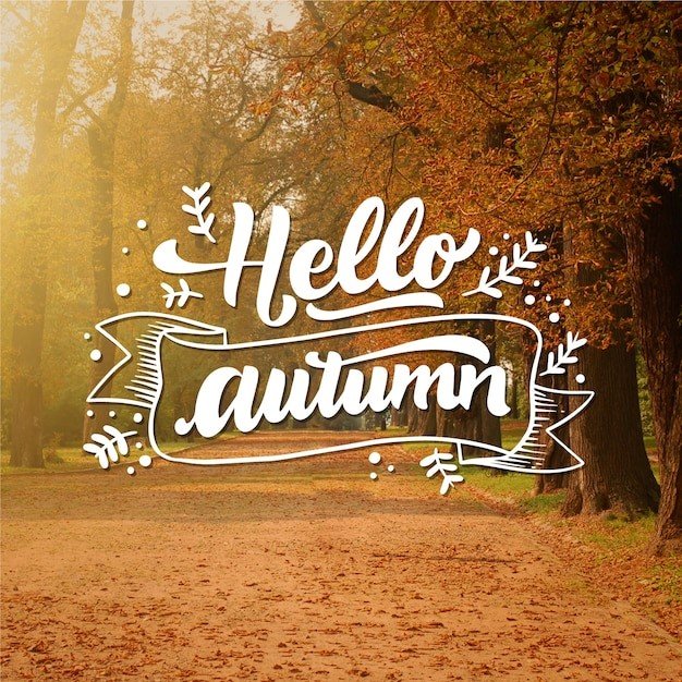 Good Morning Autumn Fall Harvest 2023 Wishes Whatsapp Phrase Watermark Free