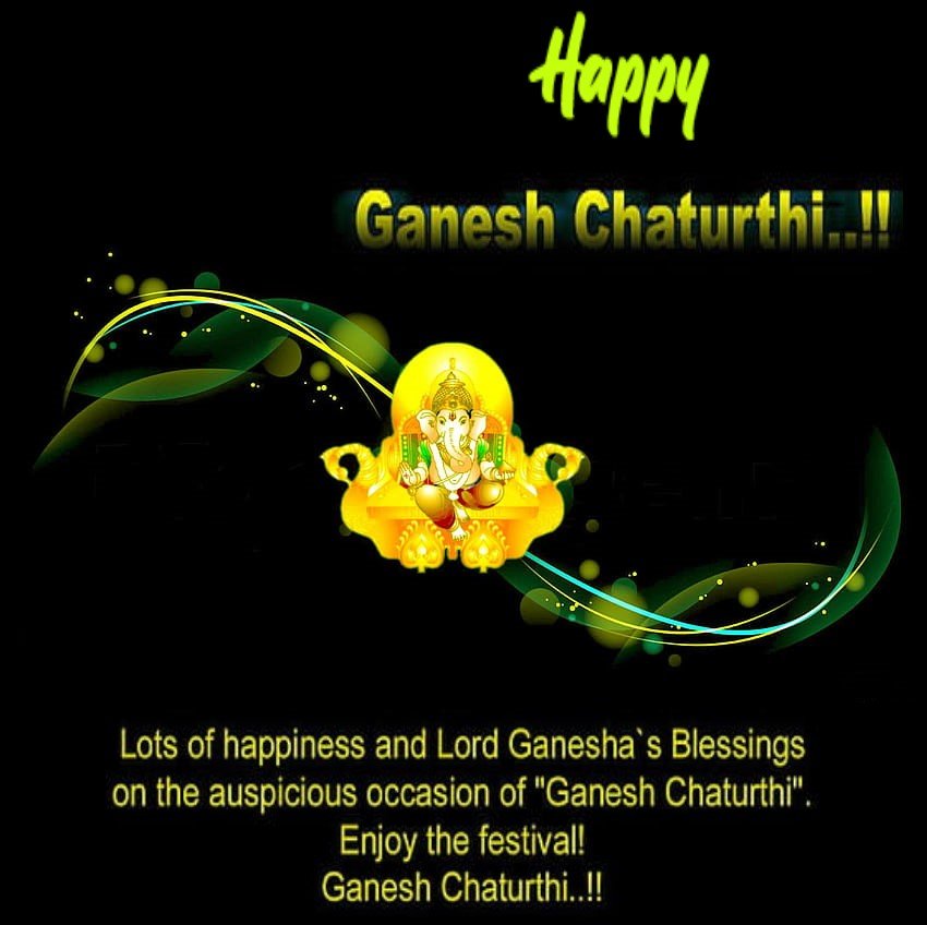 Good Morning Happy Ganesh Chaturthi 2023 Blessings Whatsapp Hindi Happy