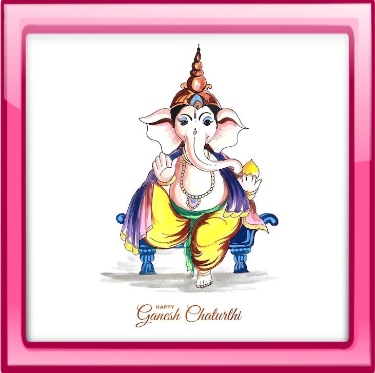 Good Morning Happy Ganesh Chaturthi 2023 Wishes Whatsapp Instagram Huge