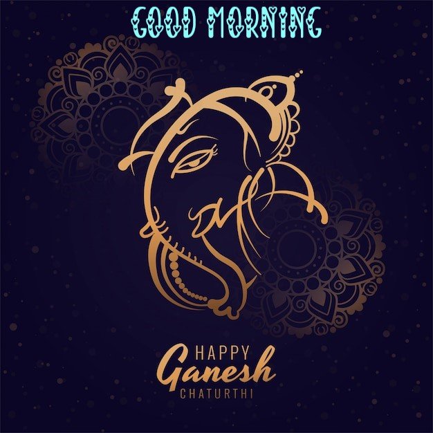 Good Morning Happy Ganesh Chaturthi 2023 Wishes Whatsapp New Style Pooja
