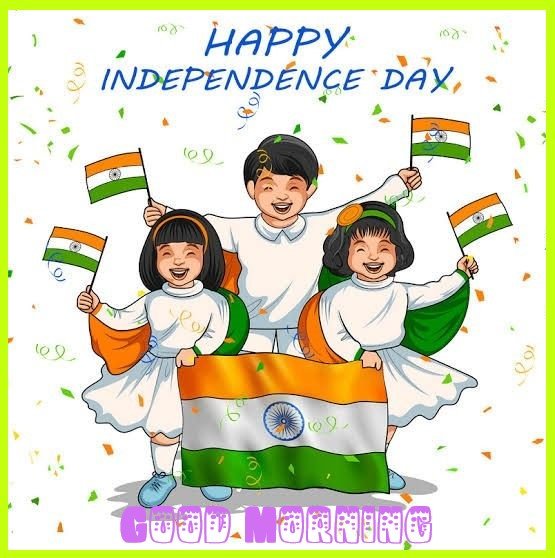 Good Morning Happy Independence Day Wishes PhotoOfTheDay Trademark