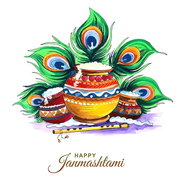 Good Morning Happy Janmashtami 2023 Wishes Whatsapp No Logo Slogan