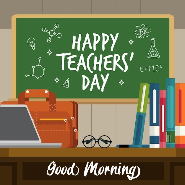 Good Morning Happy Teacher's Day 2023 Wishes Whatsapp Photos Top