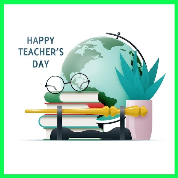 Good Morning Happy Teacher's Day Wishes Whatsapp Attractive High Quality