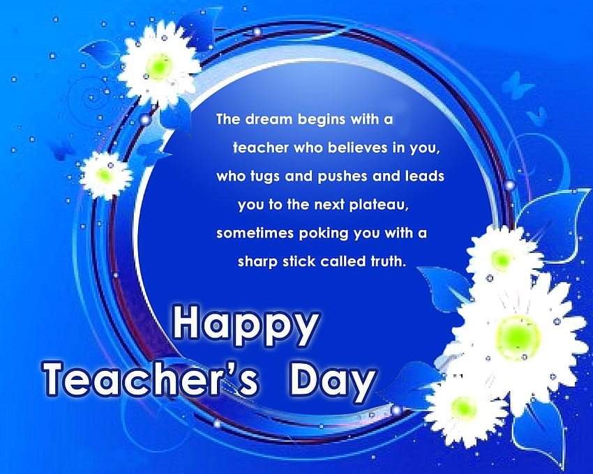 Good Morning Happy Teacher's Day Wishes Whatsapp Blissful Unique