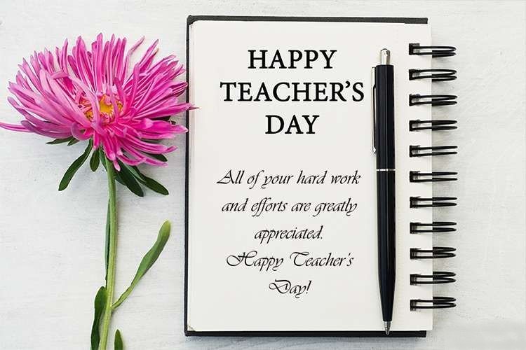 Good Morning Happy Teacher's Day Wishes Whatsapp Status Quotes