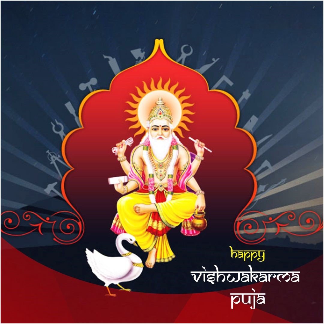 Good Morning Vishwakarma Puja Day 2023 Wishes Whatsapp Collection Different