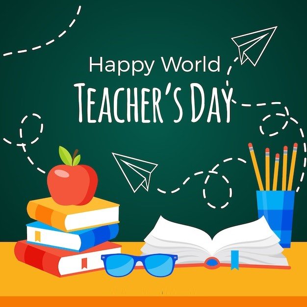 Good Morning World Teacher's Day 2023 Wishes Whatsapp Peaceful Smiling