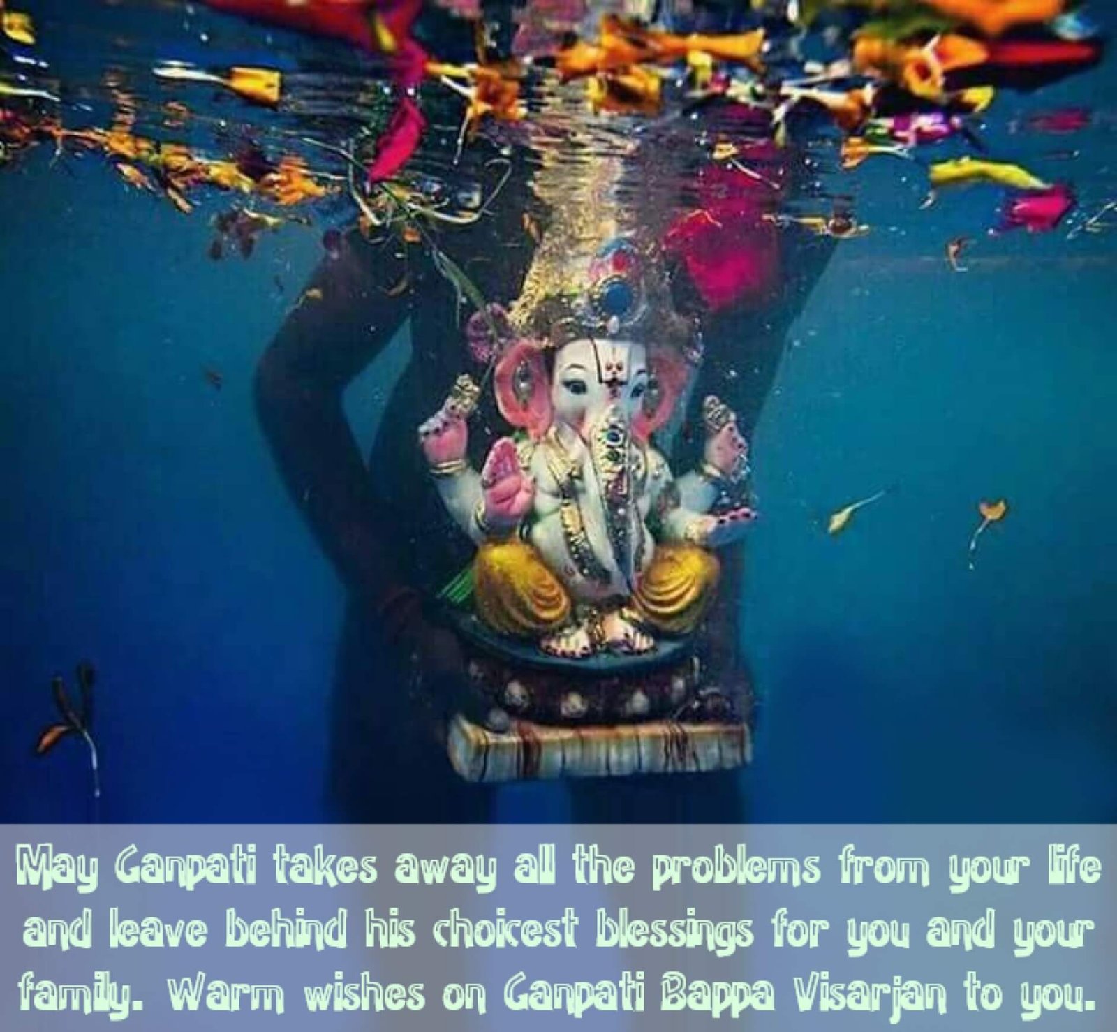 New Style Good Morning Ganesh Visarjan Quotes 2023 Images Whatsapp Pictures Logo Free