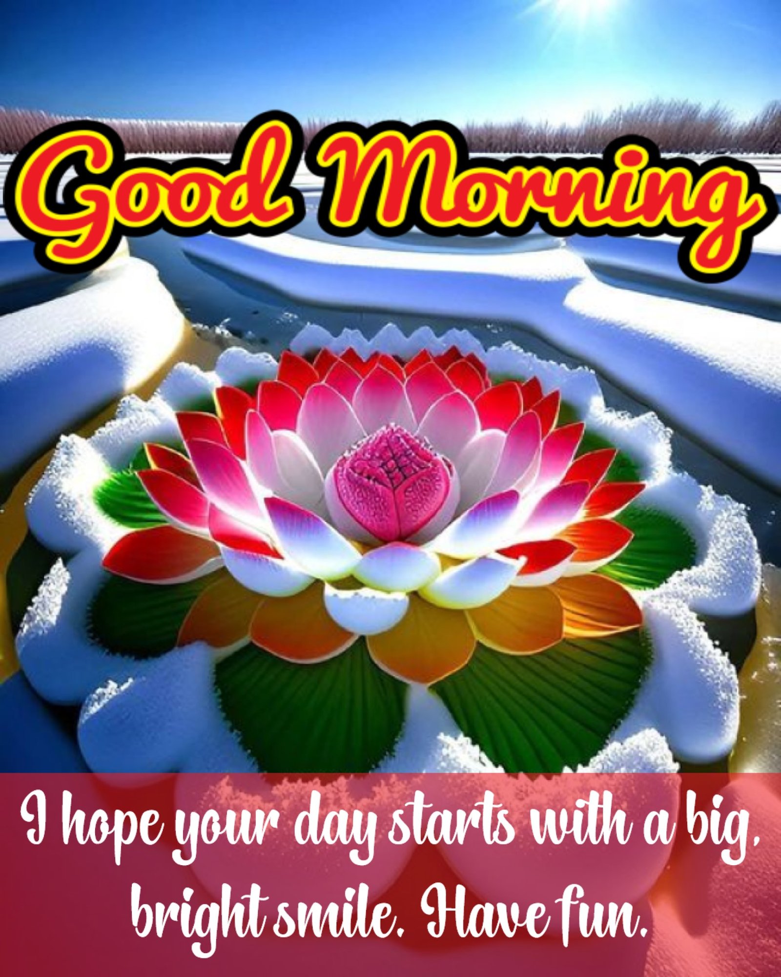 New Style Good Morning High Quality Lotus (Kamal Ka Phool) Flowers Quotes 2024 Images Whatsapp 4K Awesome