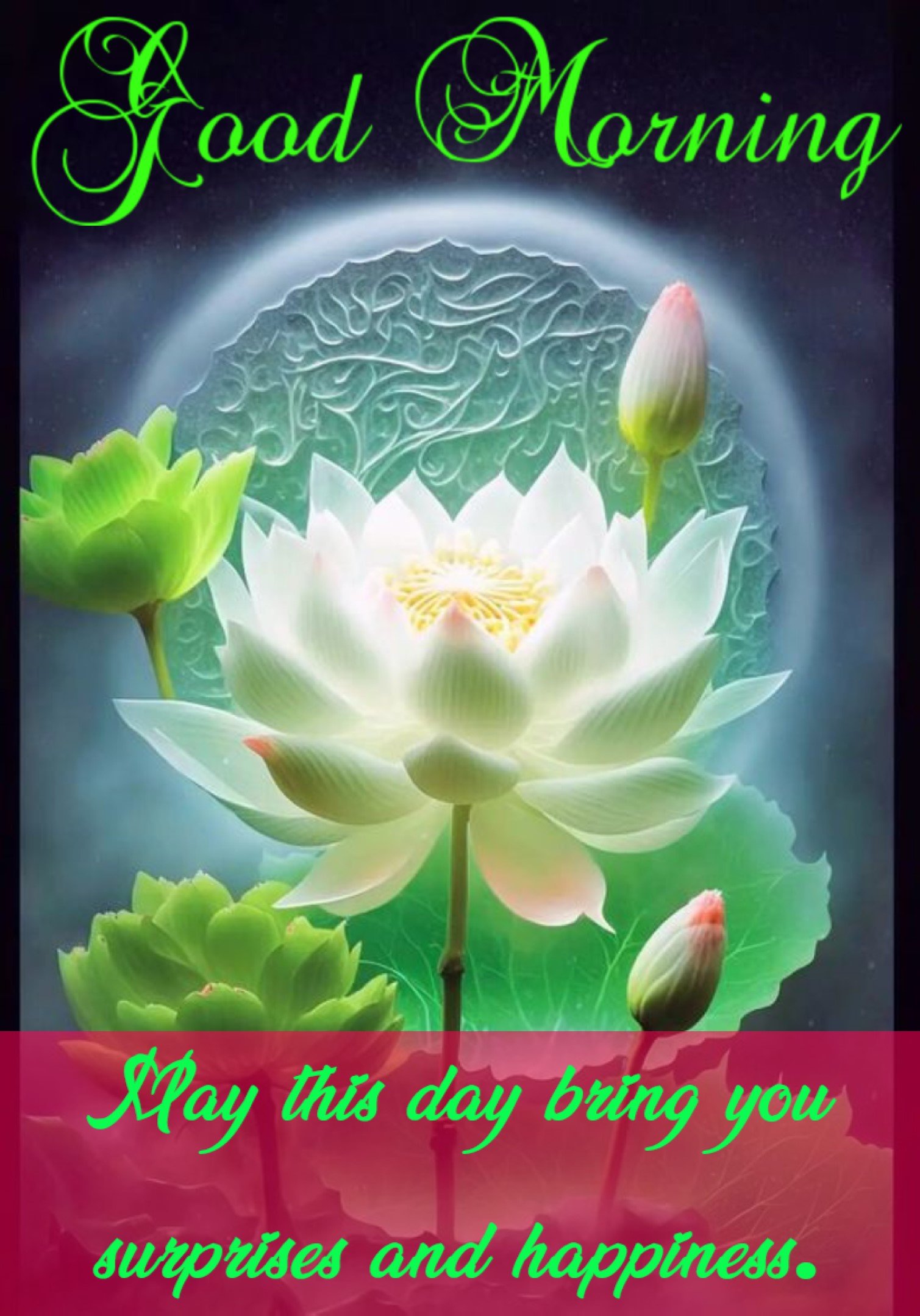 New Style Good Morning High Quality Lotus (Kamal Ka Phool) Flowers Quotes 2024 Images Whatsapp Free Common