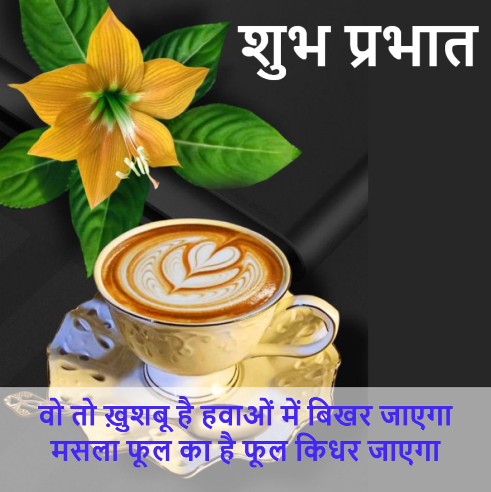 New Style Good Morning Lily Flowers Quotes 2024 Images Whatsapp Lovely Symbol