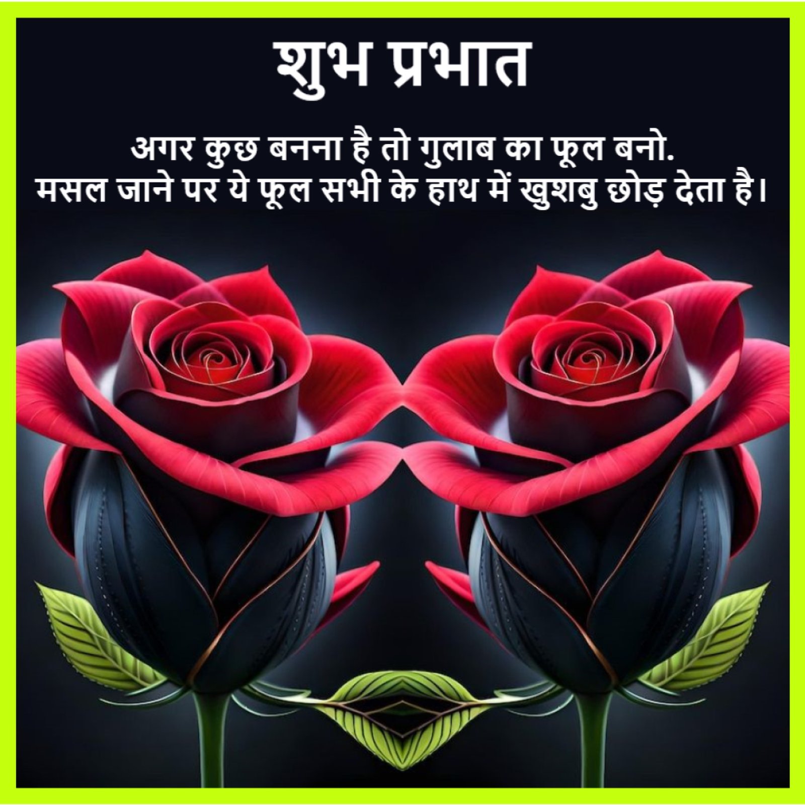 New Style Good Morning Red Roses Quotes 2024 Images Whatsapp Positive Elegant Shayari
