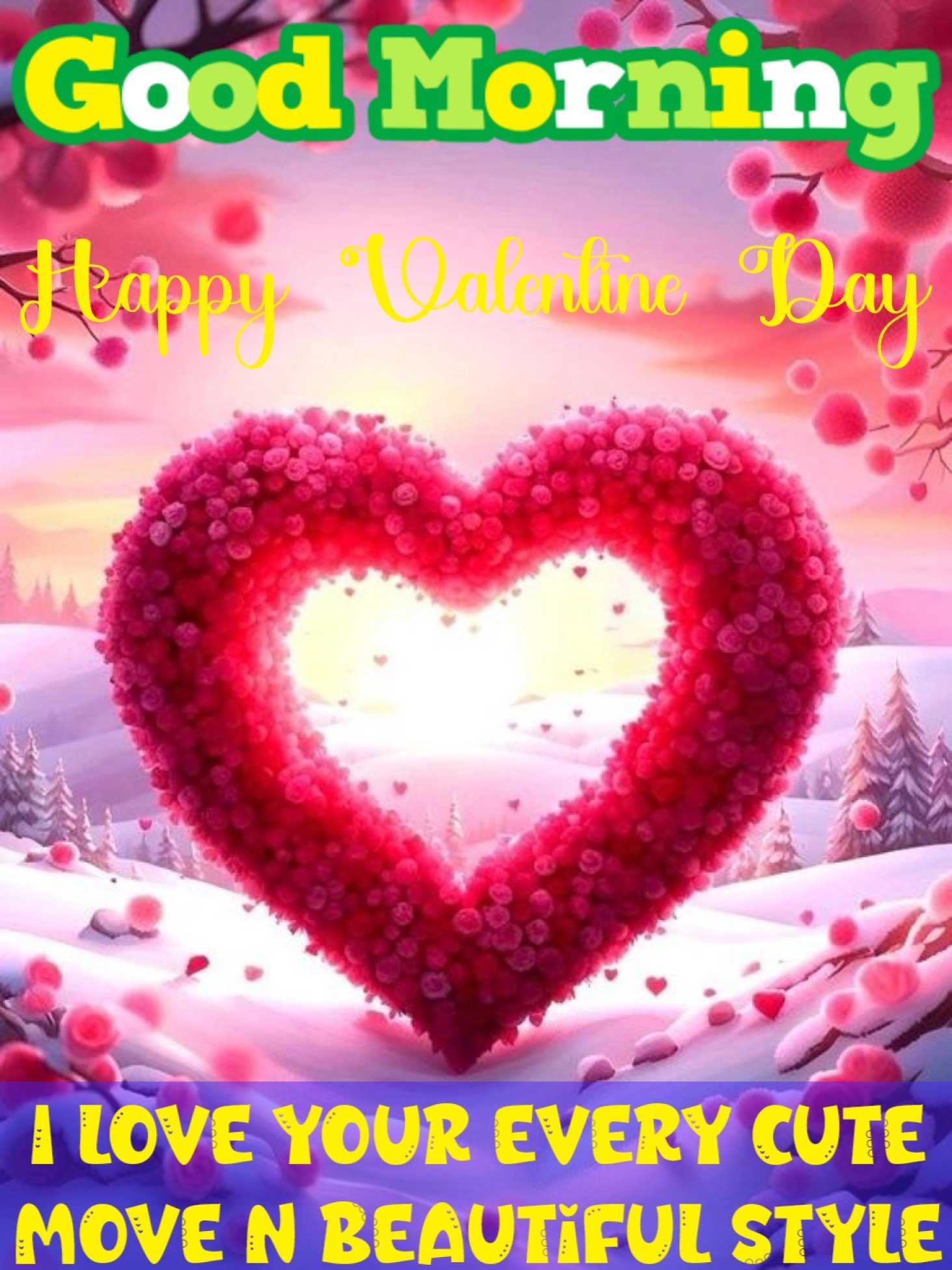 New Style Good Morning High Quality Cute Happy Valentines Day Celebrations Quotes 2024 Images Whatsapp Latest Interesting
