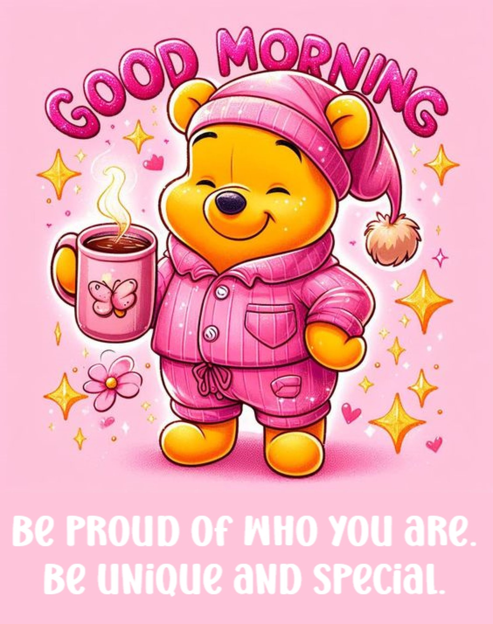 New Style Good Morning High Quality Winnie The Pooh Teddy Bear Cartoon Quotes 2024 Images Whatsapp Sentence Awesome